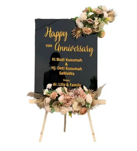 Papan Bunga Akrilik Simego