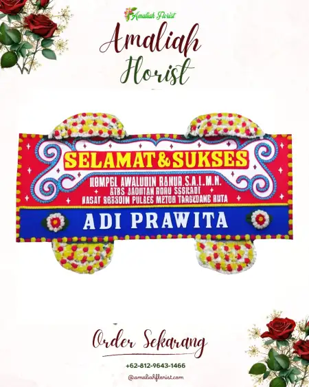 Papan Bunga Ucapan Selamat Simego